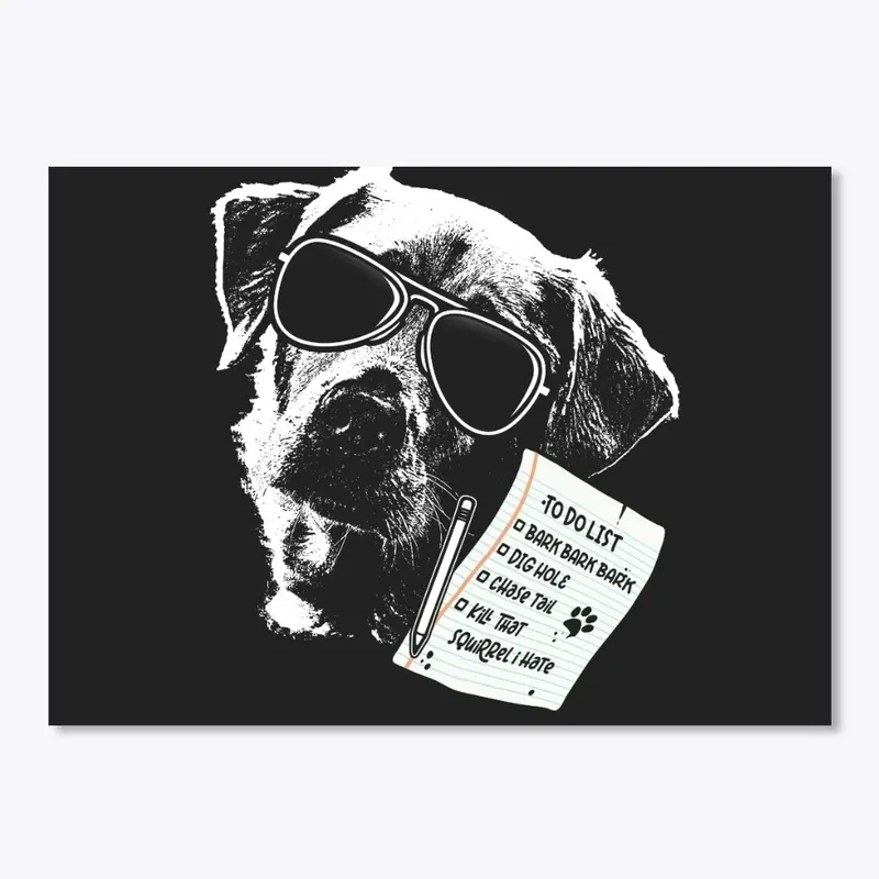 Labrador To Do List T-Shirt